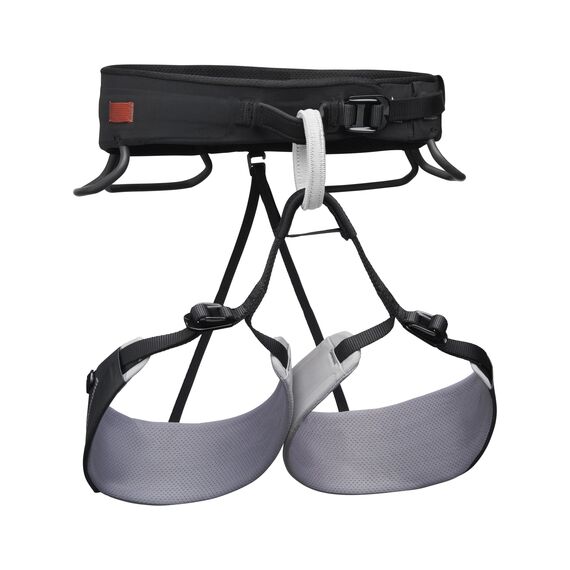 BLACK DIAMOND uprząż wspinaczkowa męska W SOLUTION GUIDE HARNESS czarna, Kolor: czarny, Rozmiar: M