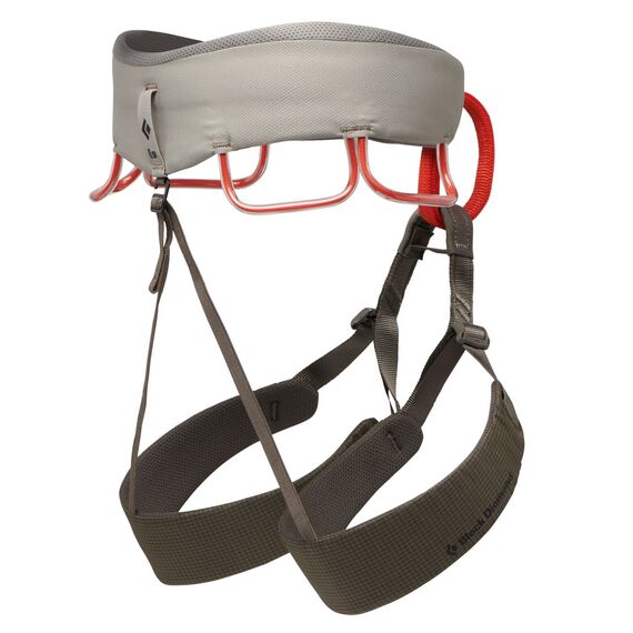 BLACK DIAMOND uprząż wspinaczkowa M MOMENTUM HARNESS szara, Kolor: szary, Rozmiar: XL, 2 zdjęcie