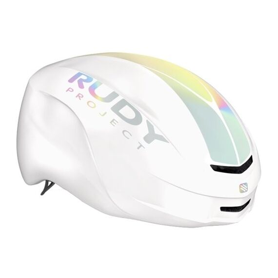 Kask Rudy Project NYTRON PRO WHITE IRIDISCENT (MATTE), Kolor: biało-zielony, Rozmiar: L 59-61
