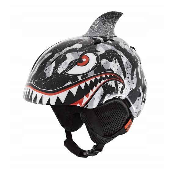 Kask zimowy GIRO LAUNCH PLUS czarny szary tiger shark