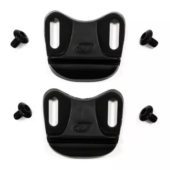 Obcasy do butów szosowych GIRO ROAD HEEL (zestaw ze śrubami, do wszystkich podeszw) czarne roz. uniwersalny