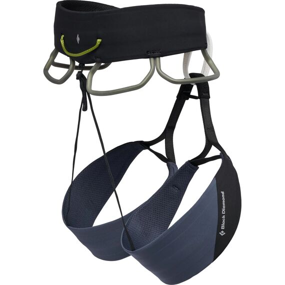 BLACK DIAMOND uprząż wspinaczkowa M SOLUTION HARNESS czarna, Kolor: czarny, Rozmiar: M, 2 zdjęcie