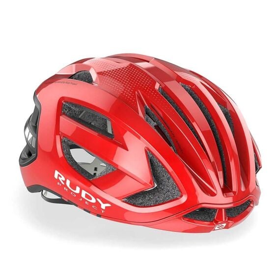Kask Rudy Project EGOS RED COMET-BLACK (SHINY), Kolor: czerwony, Rozmiar: S 51-55