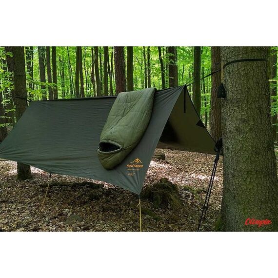 Fjord Nansen śpiwór turystyczny prawy FN KJOLEN XL olive drab, 5 zdjęcie