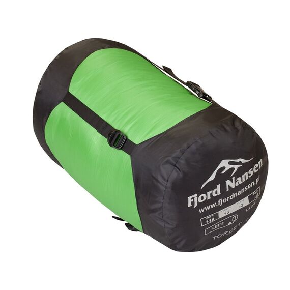 Fjord Nansen śpiwór turystyczny lewy FN TOKK XL emerald, 3 zdjęcie