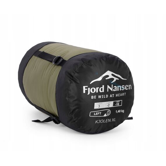 Fjord Nansen śpiwór turystyczny lewy FN KJOLEN XL olive drab, 4 zdjęcie