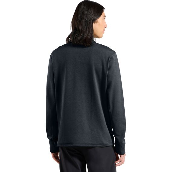 Bluza bez kaptura rozpinana Odlo Mid layer full zip GRID FLEECE czarna, Kolor: czarny, Rozmiar: M, 2 zdjęcie