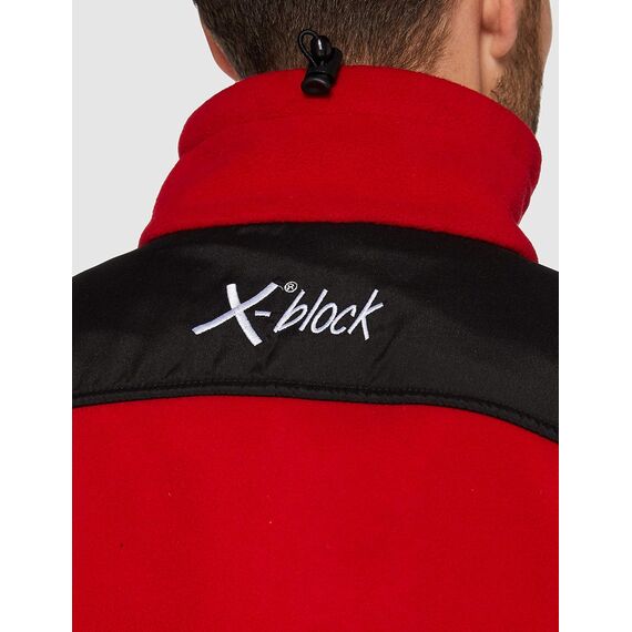 Fjord Nansen Kurtka wiatroszczelna STORM X-BLOCK czarna, Kolor: czerwony, Rozmiar: L, 4 zdjęcie