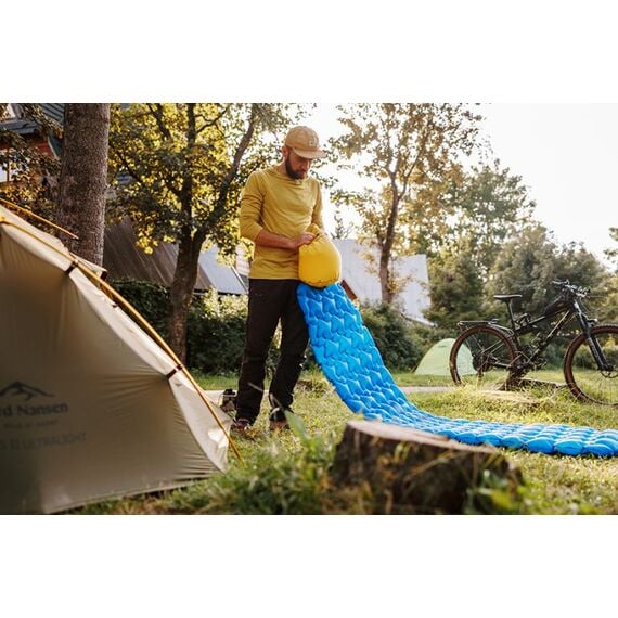 Fjord Nansen materacyk turystyczny FN TREKKER CAMPING blue, 3 zdjęcie