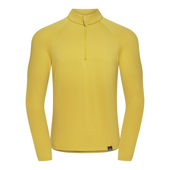 Fjord Nansen Bluza VIK 1/4 ZIP MEN, Kolor: żółty, Rozmiar: M