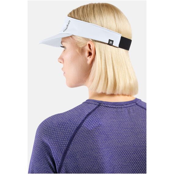 Daszek przeciwsłoneczny Odlo PERFORMANCE X-LIGHT Visor cap biały, Kolor: biały, Rozmiar: L/Xl, 4 zdjęcie