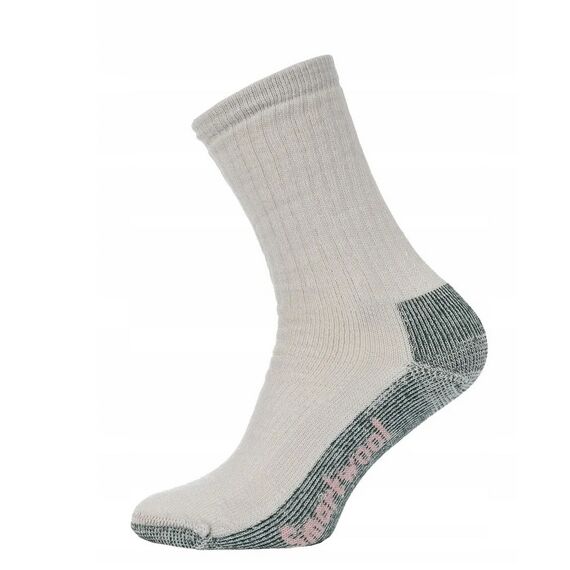 SMARTWOOL skarpety turystyczne damskie W HIKE CE FC CRW ASH, Kolor: czarno-brązowy, Rozmiar: S