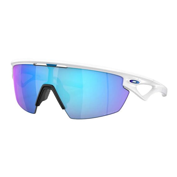 OAKLEY okulary sportowe Sphaera MtWhite w/ Prizm Sapphire Pol, Kolor: niebieski, Rozmiar: one size