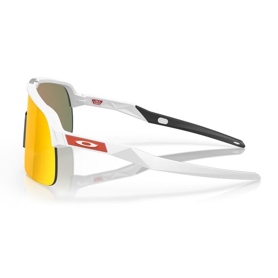 OAKLEY okulary sportowe Sutro Lite Matte White w/ Prizm Ruby, Kolor: pomarańczowy, Rozmiar: one size, 4 zdjęcie