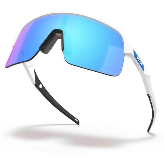 OAKLEY okulary sportowe Sutro Lite Matte White w/ Prizm Sapphire, Kolor: niebieski, Rozmiar: one size, 3 zdjęcie