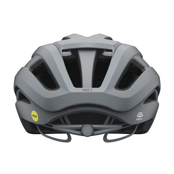 Kask szosowy GIRO HELIOS SPHERICAL matte sharkskin, Kolor: szary, Rozmiar: M, 3 zdjęcie