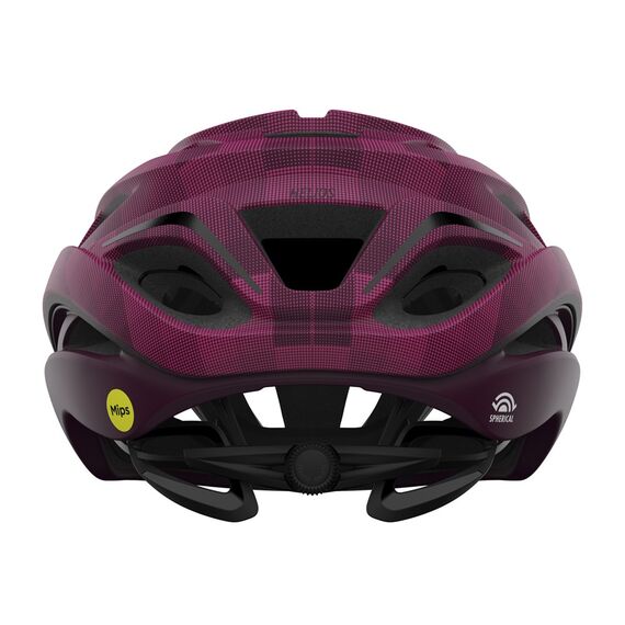 Kask szosowy GIRO HELIOS SPHERICAL matte dark cherry towers, Kolor: biały, Rozmiar: M, 2 zdjęcie