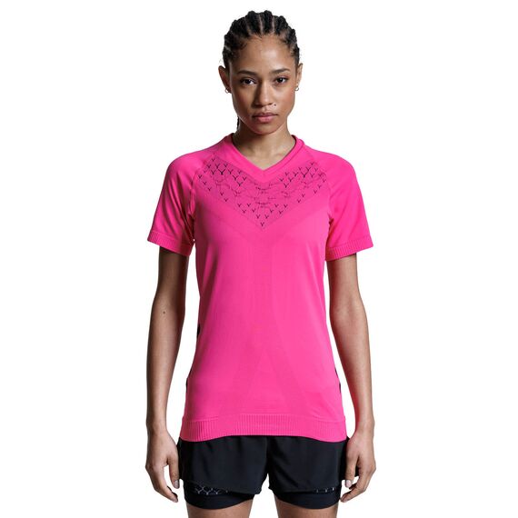 Koszulka damska X-Bionic TWYCE RUN SHIRT NEO PINK/X BLACK różowa, Kolor: różowy, Rozmiar: S, 2 zdjęcie