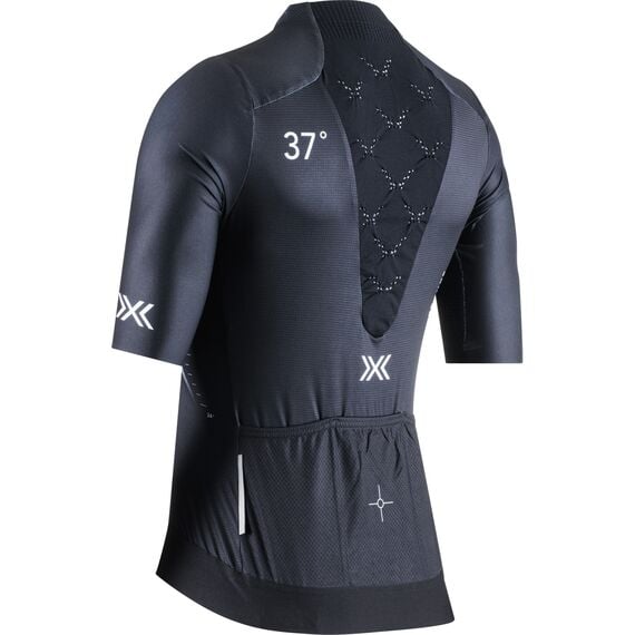 Koszulka rowerowa damska X-Bionic COREFUSION AERO JERSEY SS czarna, Kolor: czarny, Rozmiar: L, 2 zdjęcie