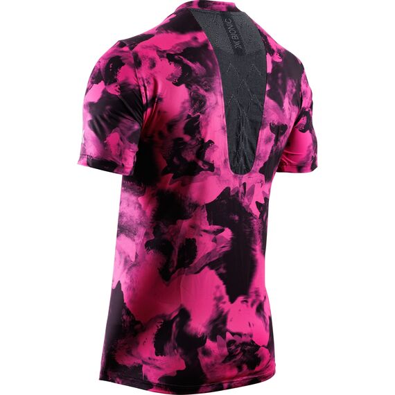 Koszulka męska X-Bionic COREFUSION RUN SHIRT WOLFPACK/BLACK/NEO PINK różowa, Kolor: różowy, Rozmiar: XL, 3 zdjęcie