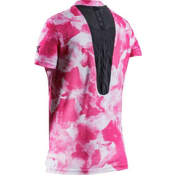 Koszulka damska X-Bionic COREFUSION RUN SHIRT WOLFPACK/WHITE/NEO PINK [K: P125 R: S], Kolor: różowy, Rozmiar: L, 3 zdjęcie