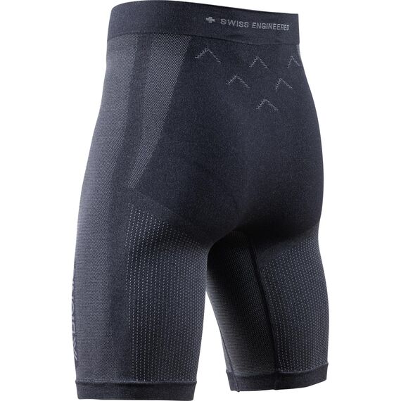 Spodenki męskie X-Bionic XCEED RUN SHORT TIGHTS X BLACK/RHINO GREY [K: B130 R: XL], Kolor: czarny, Rozmiar: XXL, 2 zdjęcie