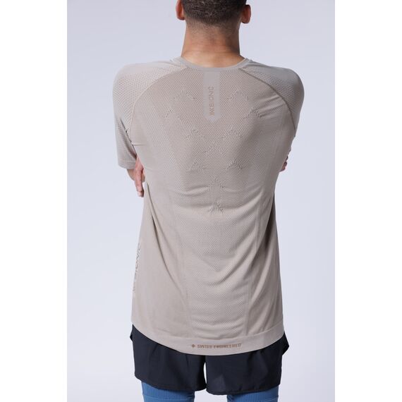 Koszulka męska X-Bionic XCEED RUN SHIRT SAND/DARK SAND [K: M101 R: M], Kolor: beżowy, Rozmiar: XL, 2 zdjęcie