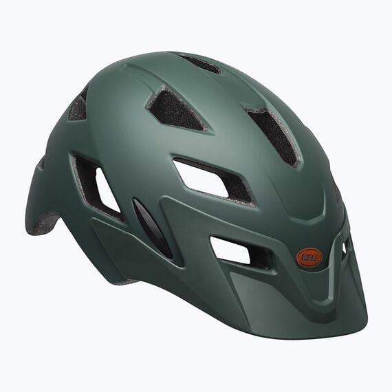 Kask dziecięcy BELL SIDETRACK matte ciemny green orange roz. Uniwersalny (47–54 cm) .