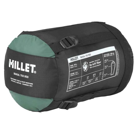 MILLET ŚPIWÓR BAIKAL 750 REG zielony, Kolor: zielony, Rozmiar: L, 4 zdjęcie