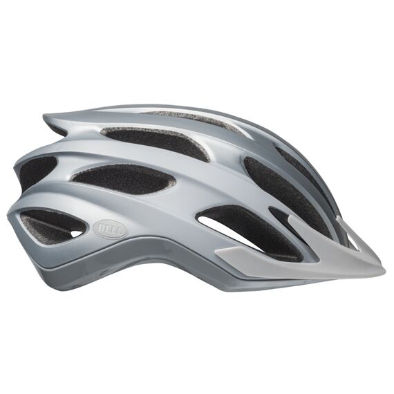 Kask mtb BELL DRIFTER thunder matte gloss silver grays, 2 zdjęcie