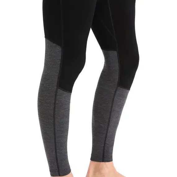 Icebreaker - Legginsy męskie bezszwowe z mieszanki wełny merino 260 ZoneKnit - port, Rozmiar: S (obwód dłoni 178-203 mm / dł. dłoni 175-180 mm), 2 zdjęcie