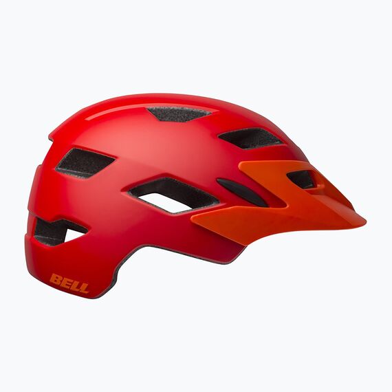 Kask juniorski BELL SIDETRACK matte czerwony orange roz. Uniwersalny (50–57 cm) ., 2 zdjęcie