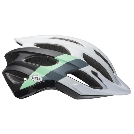 Kask mtb BELL DRIFTER logic matte gloss biały czarny mint