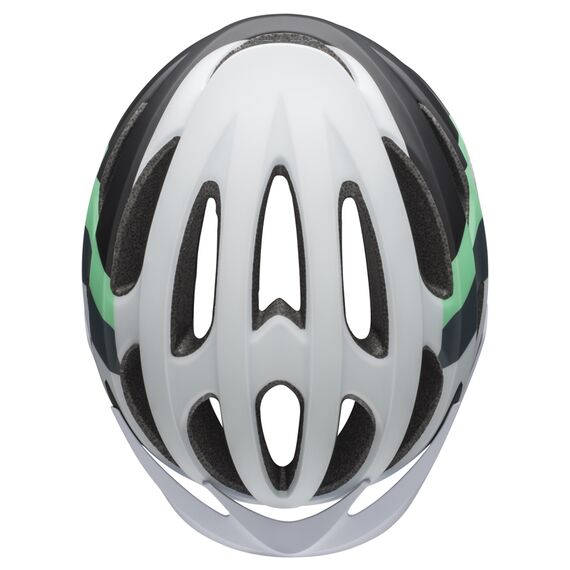 Kask mtb BELL DRIFTER logic matte gloss biały czarny mint, 2 zdjęcie