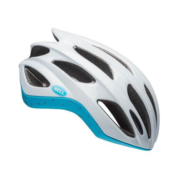 Kask szosowy BELL FORMULA virago matte gloss biały niebieski raspberry roz. L (58-62 cm)
