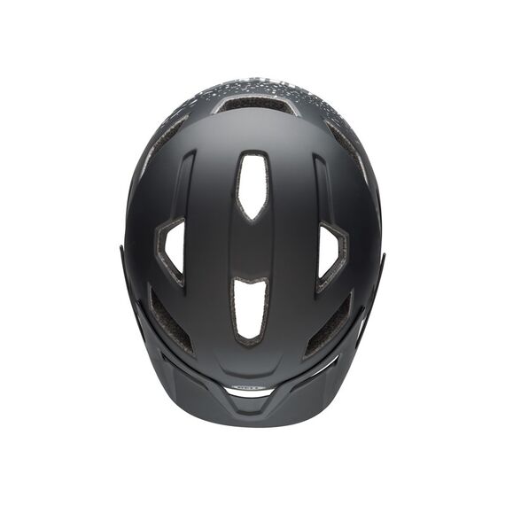 Kask dziecięcy BELL SIDETRACK matte czarny silver fragments roz. Uniwersalny (47–54 cm) ., 2 zdjęcie