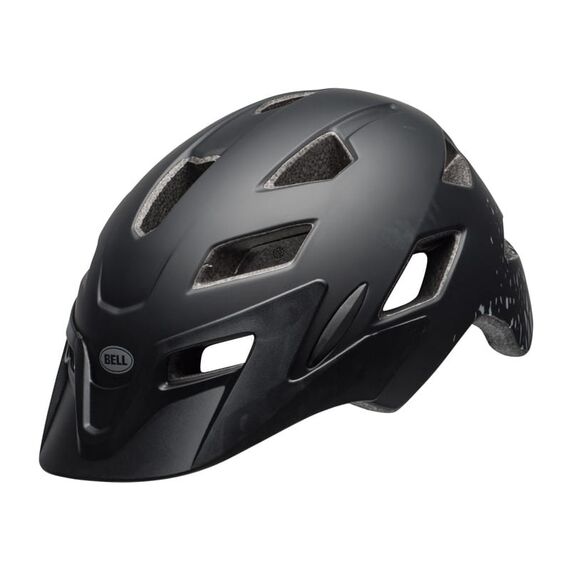 Kask dziecięcy BELL SIDETRACK matte czarny silver fragments roz. Uniwersalny (47–54 cm) .