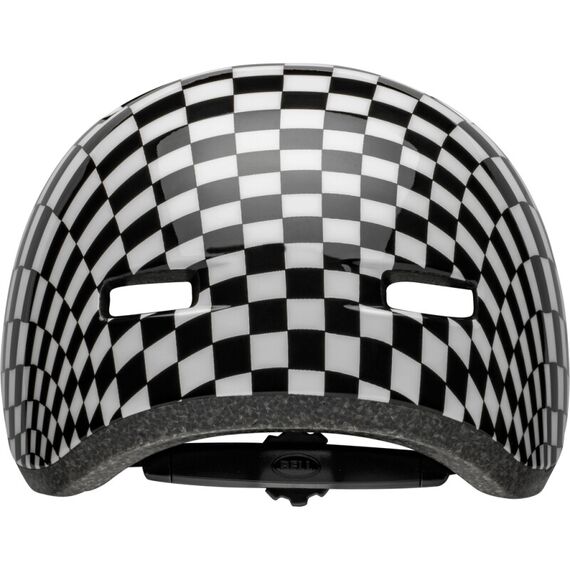 Kask dziecięcy BELL LIL RIPPER checkers matte czarny biały, 3 zdjęcie