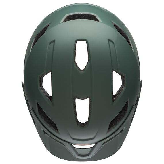 Kask juniorski BELL SIDETRACK INTEGRATED MIPS matte ciemny green orange roz. Uniwersalny (50–57 cm) ., 2 zdjęcie