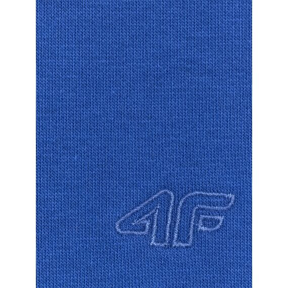 4F bluza dresowa chłopięca z kapturem 4FJWAW25TSWSM1945 niebieski, Kolor: niebieski, Rozmiar: 128, 5 zdjęcie