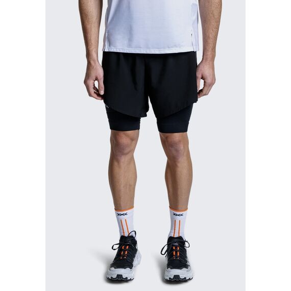 Spodenki męskie X-Bionic EFFEKTOR 2IN1 SHORTS X BLACK/X BLACK czarne, Kolor: czarny, Rozmiar: M, 3 zdjęcie