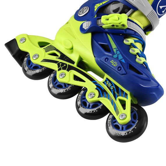 NA1055 Rolki dziecięce BLAZE GRANATOWE NILS EXTREME niebieskie, Kolor: granatowy, Rozmiar: 39-42, 7 zdjęcie