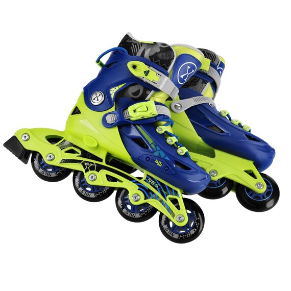 NA1055 Rolki dziecięce BLAZE GRANATOWE NILS EXTREME niebieskie, Kolor: granatowy, Rozmiar: 39-42, 9 zdjęcie