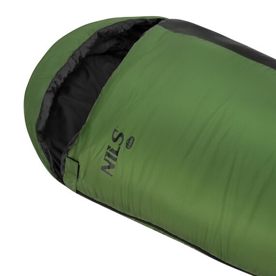 NC1705 ŚPIWÓR ULTRA LIGHT CZARNO-ZIELONY NILS CAMP, Kolor: czarny, Rozmiar: one size, 5 zdjęcie