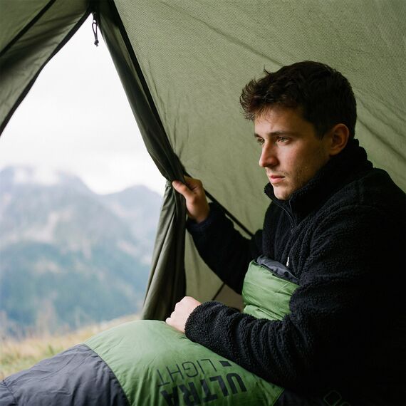 NC1705 ŚPIWÓR ULTRA LIGHT CZARNO-ZIELONY NILS CAMP, Kolor: czarny, Rozmiar: one size, 6 zdjęcie