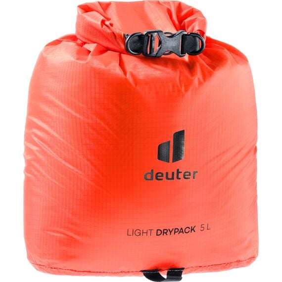 DEUTER Torba turystyczna Light Drypack 5, Kolor: pomarańczowy, Rozmiar: one size