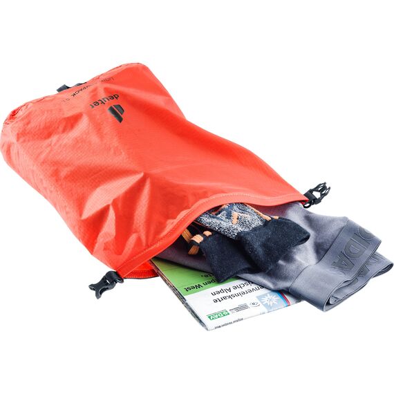 DEUTER Torba turystyczna Light Drypack 5, Kolor: pomarańczowy, Rozmiar: one size, 2 zdjęcie