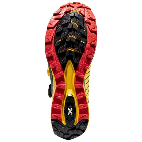 LA SPORTIVA buty trekkingowe męskie Jackal II Boa żółte, Kolor: czarny, Rozmiar: 41, 2 zdjęcie