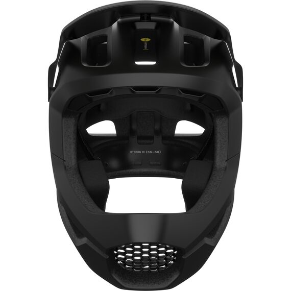 POC kask rowerowy FullFace Otocon Race MIPS, Kolor: czarny, Rozmiar: 55-58, 4 zdjęcie