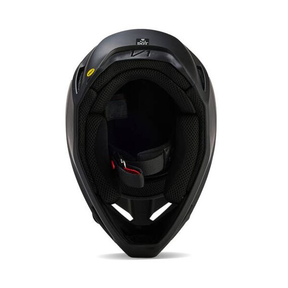 FOX Kask rowerowy full-face V1 Solid Matte Black, 3 zdjęcie